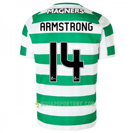 Koszulka Celtic FC Armstrong 14 Domowe Stroje Piłkarskie 2018/19 Krótki Rękaw